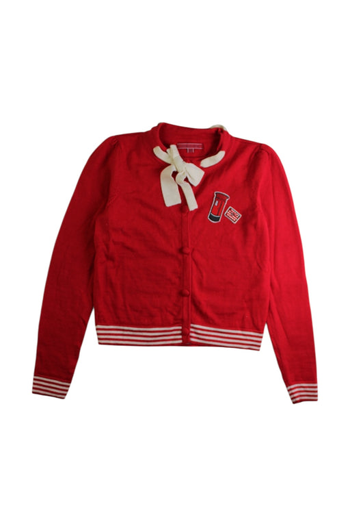 A Red Cardigans from Nicholas & Bears in size 10Y for girl. (Front View)