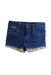 A Blue Shorts from Calvin Klein in size 6T for girl. (Front View)