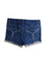 A Blue Shorts from Calvin Klein in size 6T for girl. (Back View)