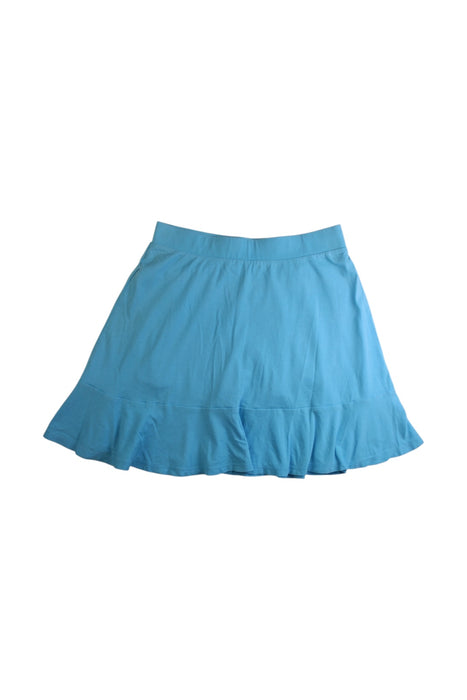 A Blue Mid Skirts from Lands' End in size 10Y for girl. (Front View)