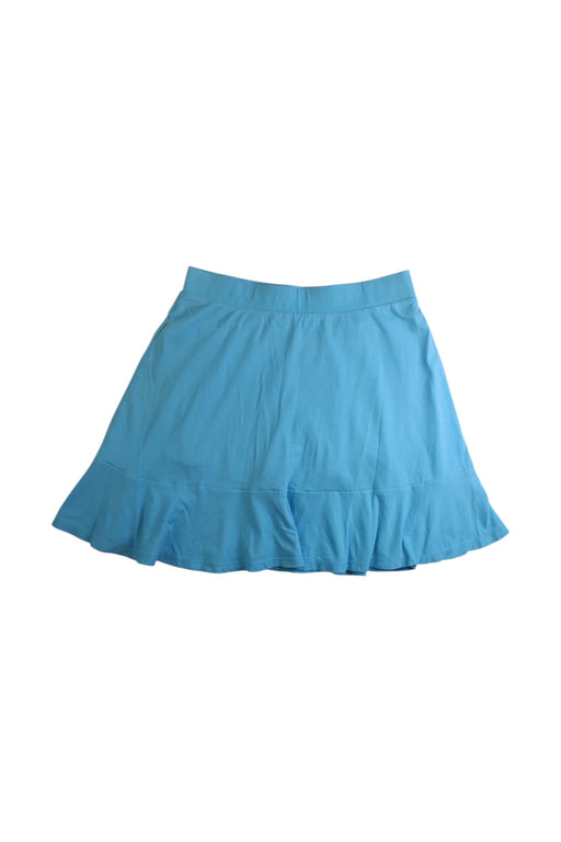 A Blue Mid Skirts from Lands' End in size 10Y for girl. (Front View)
