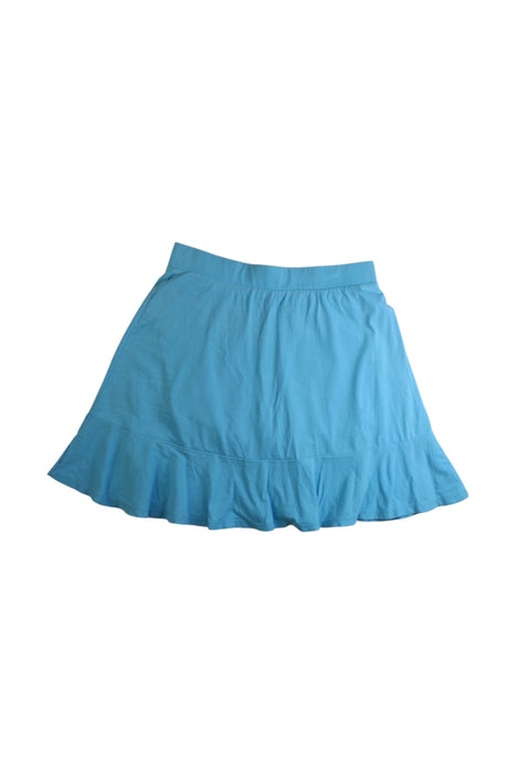 A Blue Mid Skirts from Lands' End in size 10Y for girl. (Back View)