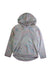 A Multicolour Hooded Sweatshirts from Lands' End in size 8Y for girl. (Front View)