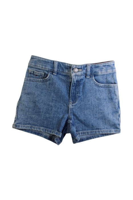 A Blue Shorts from Tommy Hilfiger in size 10Y for girl. (Front View)