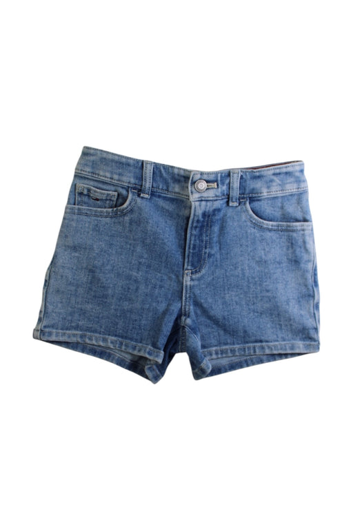 A Blue Shorts from Tommy Hilfiger in size 10Y for girl. (Front View)
