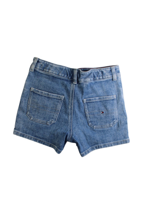 A Blue Shorts from Tommy Hilfiger in size 10Y for girl. (Back View)