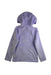 A Purple Puffer/Quilted Jackets from Lands' End in size 7Y for girl. (Back View)