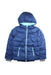 A Navy Puffer/Quilted Coats & Outerwear from Lands' End in size 7Y for neutral. (Front View)