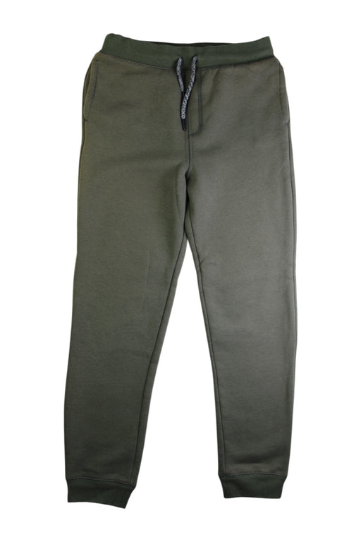A Green Sweatpants from Lands' End in size 10Y for neutral. (Front View)