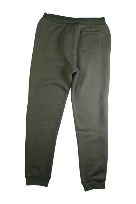 A Green Sweatpants from Lands' End in size 10Y for neutral. (Back View)