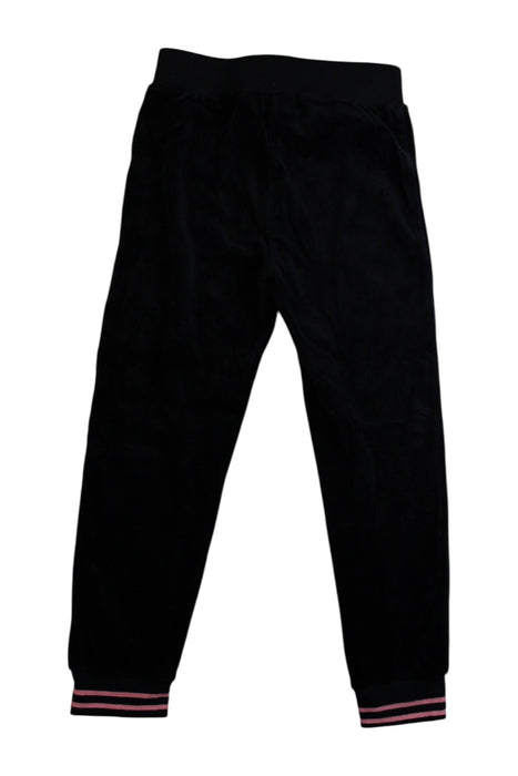A Black Sweatpants from Juicy Couture in size 6T for girl. (Back View)
