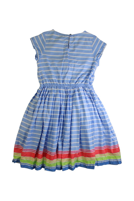 A Multicolour Short Sleeve Dresses from Lands' End in size 8Y for girl. (Back View)