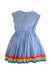 A Multicolour Short Sleeve Dresses from Lands' End in size 8Y for girl. (Back View)