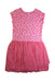 A Pink Sleeveless Dresses from Hanna Andersson in size 10Y for girl. (Back View)