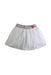 A White Short Skirts from Nicholas & Bears in size 10Y for girl. (Front View)