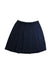 A Navy Mid Skirts from Lands' End in size 8Y for girl. (Front View)