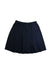 A Navy Mid Skirts from Lands' End in size 8Y for girl. (Back View)