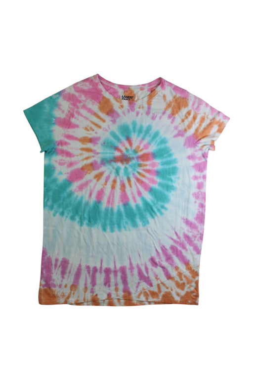 A Multicolour Short Sleeve T Shirts from Lands' End in size 14Y for girl. (Front View)