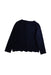 A Navy Cardigans from Petit Bateau in size 8Y for girl. (Back View)