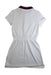 A White Short Sleeve Dresses from Tommy Hilfiger in size 6T for girl. (Back View)