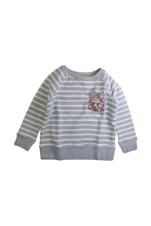 A Grey Long Sleeve Tops from Boden in size 6T for girl. (Front View)