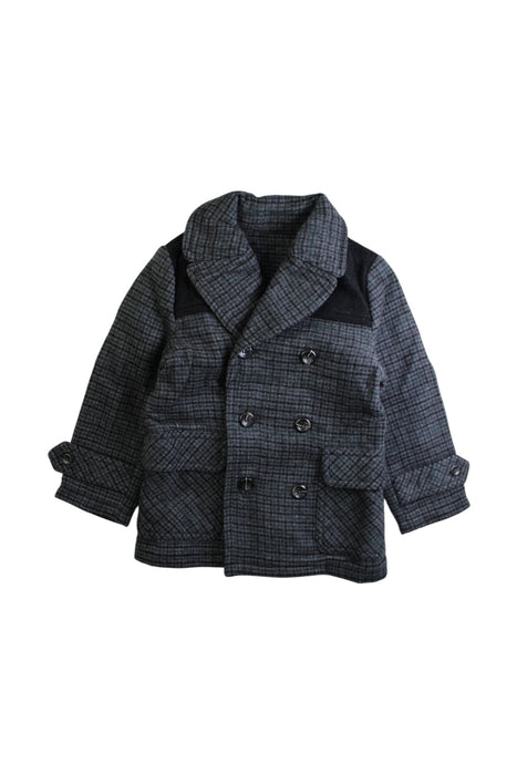 A Grey Blazers from Chickeeduck in size 4T for boy. (Front View)