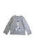 A Grey Long Sleeve T Shirts from Jacadi in size 4T for boy. (Front View)