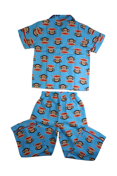 A Multicolour Pyjama Sets from Paul Frank in size 4T for boy. (Back View)