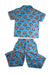 A Multicolour Pyjama Sets from Paul Frank in size 4T for boy. (Back View)