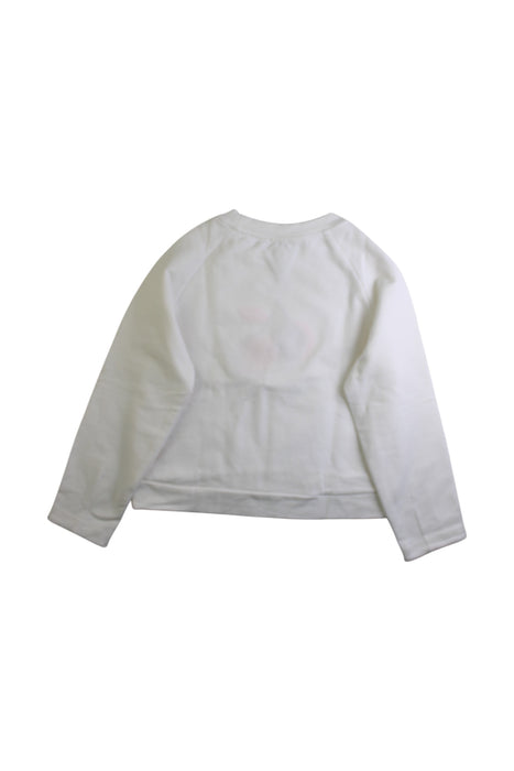 A White Long Sleeve Tops from Jacadi in size 8Y for girl. (Back View)