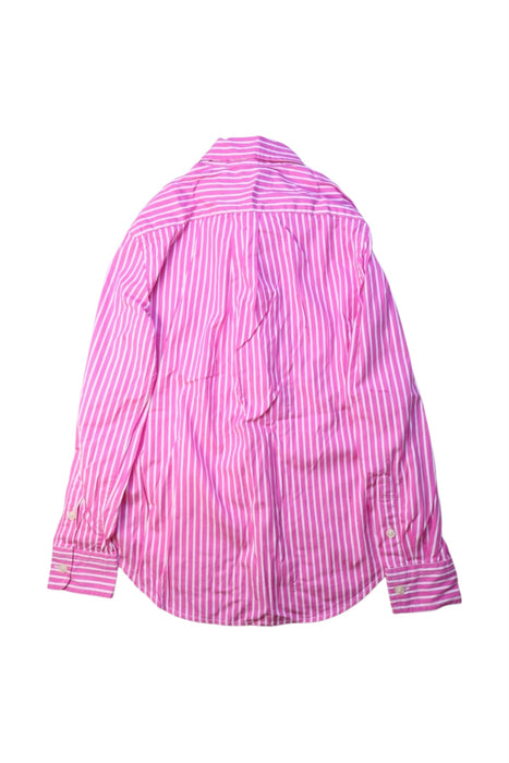 A Pink Long Sleeve Shirts from Ralph Lauren in size 8Y for boy. (Back View)