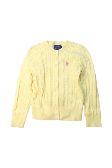 A Yellow Cardigans from Polo Ralph Lauren in size 4T for boy. (Front View)