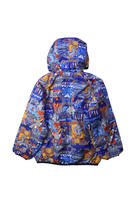 A Multicolour Rain Jackets from Patagonia in size 5T for boy. (Back View)