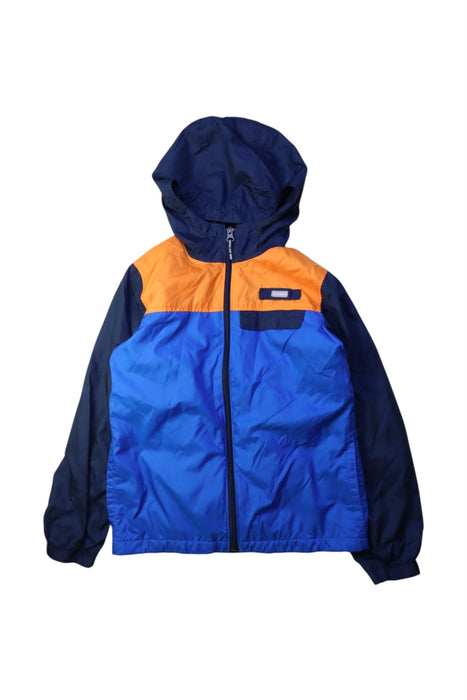 A Multicolour Rain Jackets from Columbia in size 8Y for women. (Front View)