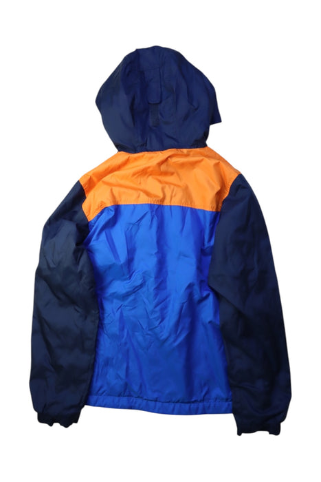 A Multicolour Rain Jackets from Columbia in size 8Y for women. (Back View)