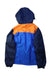 A Multicolour Rain Jackets from Columbia in size 8Y for women. (Back View)