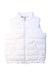 A White Outerwear Vests from Polo Ralph Lauren in size 6T for girl. (Front View)