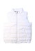 A White Outerwear Vests from Polo Ralph Lauren in size 6T for girl. (Front View)
