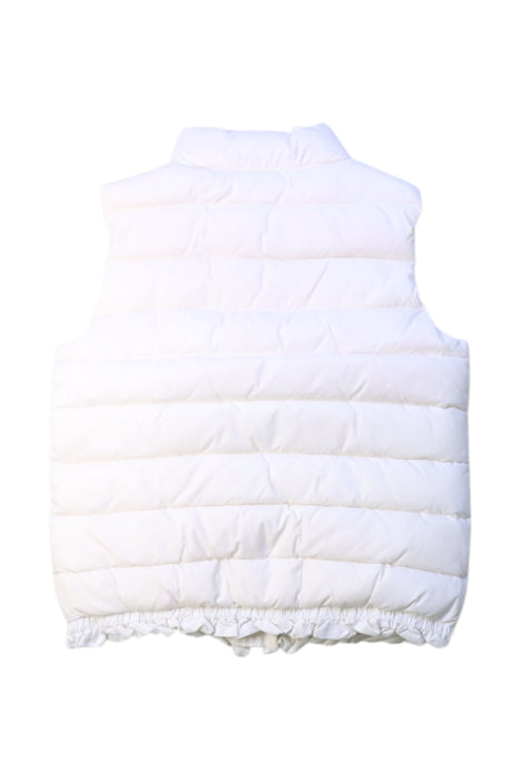 A White Outerwear Vests from Polo Ralph Lauren in size 6T for girl. (Back View)