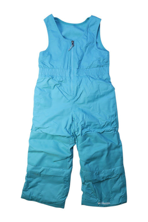 A Blue Ski Pants & Salopettes from Columbia in size 4T for neutral. (Front View)