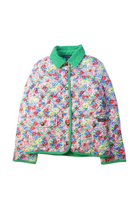 A Multicolour Puffer/Quilted Jackets from Polo Ralph Lauren in size 7Y for girl. (Front View)