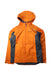 A Orange Rain Jackets from Columbia in size 8Y for boy. (Front View)