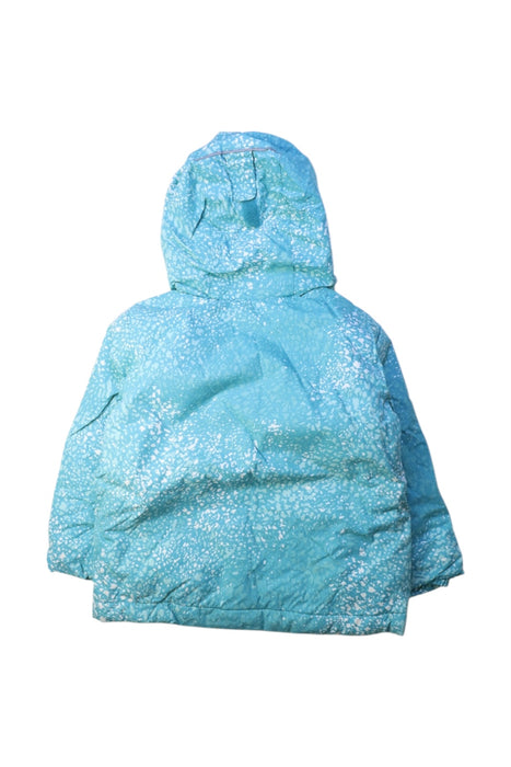 A Teal Puffer/Quilted Coats & Outerwear from Columbia in size 4T for girl. (Back View)