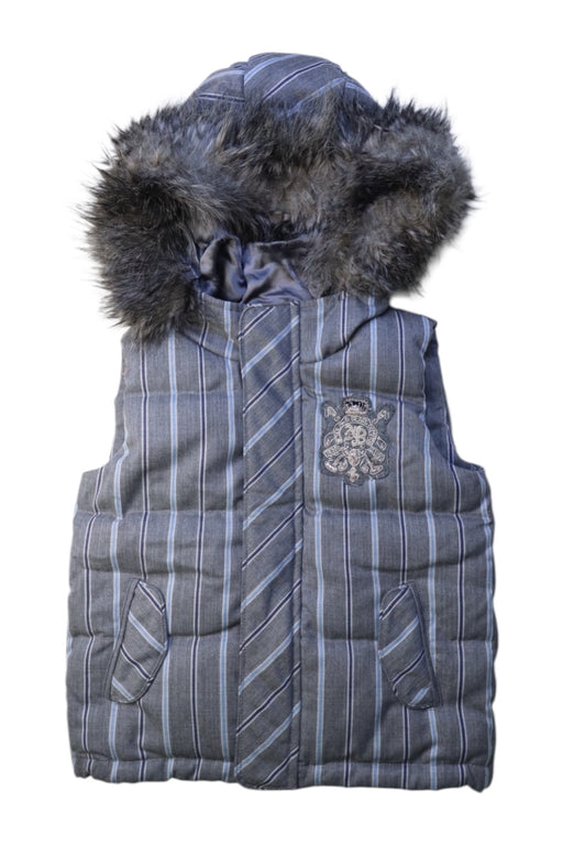 A Grey Outerwear Vests from Nicholas & Bears in size 3T for boy. (Front View)