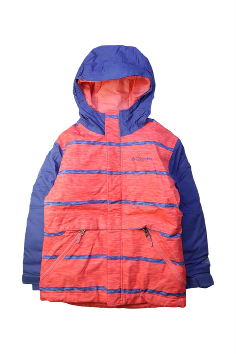 A Multicolour Puffer/Quilted Coats & Outerwear from Columbia in size 4T for boy. (Front View)