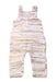 A Beige Long Overalls from Grown in size 6-12M for neutral. (Back View)