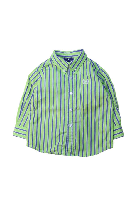 A Green Long Sleeve Shirts from Nicholas & Bears in size 12-18M for boy. (Front View)