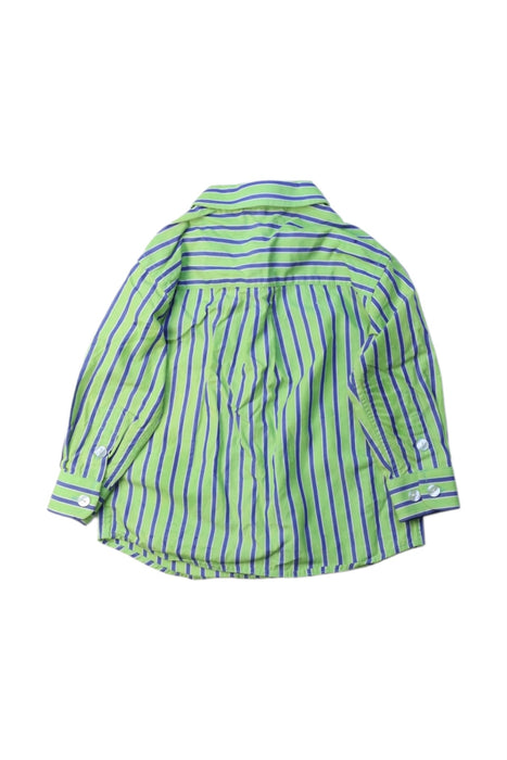 A Green Long Sleeve Shirts from Nicholas & Bears in size 12-18M for boy. (Back View)