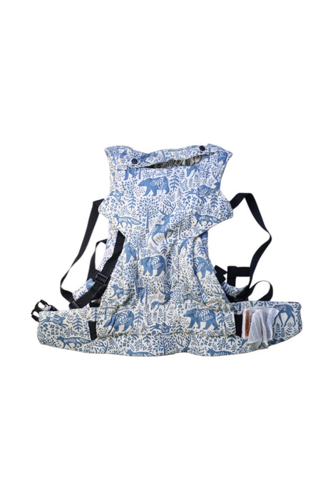 A Blue Baby Carriers from Tula in size O/S for neutral. (Front View)