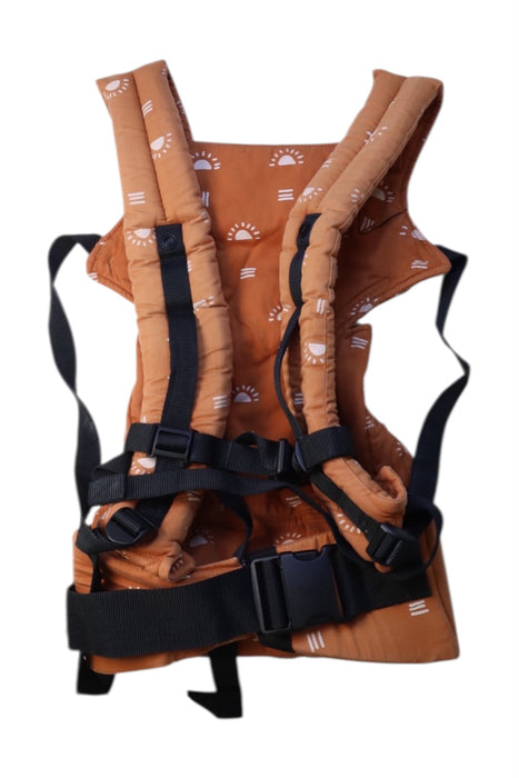 A Brown Baby Carriers from Tula in size O/S for neutral. (Back View)